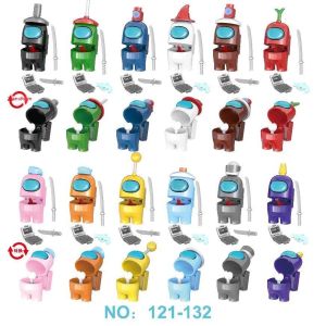 TEKANAI | Among Us Compatible Small Particle Building Blocks Educational Gift