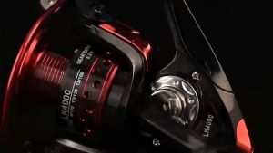 Ready Stok COD: LK Series2000-4000 FULL METAL Anti-Rust Fishing Reel + Red Carbon Rod1.65M -2.4M + FREE PE Line & Frog Lure Gratis Ongkir Se-Indonesia