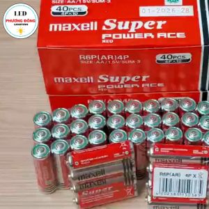 Pin AA - AAA Pin tiểu Super Maxell Đỏ 1.5V