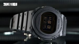 SKMEI 1776 Jam Tangan Pria Digital Chronograph Sport Watch Dual Time Anti Air Tali Rubber