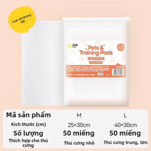 7o | Băng Đệm Thấm Nhanh Khử Mùi Sinh Học Cho Thú Cưng