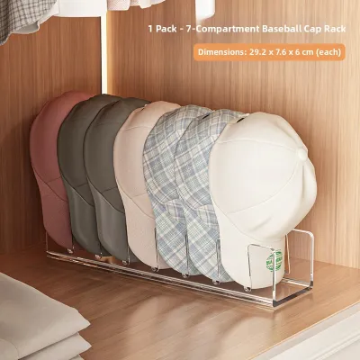 QIOEROUL | Baseball Cap Organizer Shelf Display