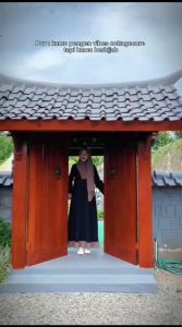 Gamis Anak Tanggung Perempuan Liyana Abaya Syari Remaja Spesial Bahan Ceruty Babydoll Full Furring Set Pashmina Pakaian Muslim Anak Perempuan Lebaran Mewah