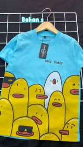 Kaos Atasan Anak Lengan Pendek Full Print Premium Laki Laki Perempuan | Bebek 02