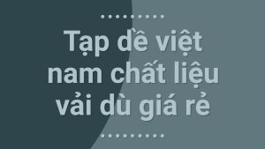 2 tạp dề nấu bếp có túi đựng điện thoại phía trước freesize chất liệu vải (Nhiều mẫu để chọn)