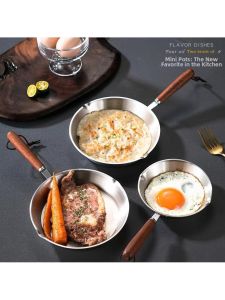 MOLORE | Non-stick Flat Stainless Steel Frying Pan