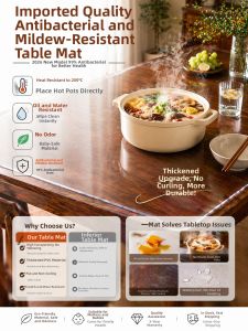 LUOYOUTE | Wash-Free Waterproof Anti-Oil Anti-Heat Anti-Seepage Table Protector