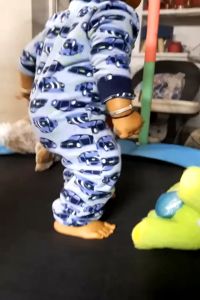 TIDEBUY 40/48 Inch Kids and Adults Trampoline Indoor Outdoor Playground Set with Handle Fitness Equipment