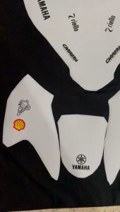 Decal stiker New Jupiter MX desain motif GRADASI KANJI MERAH HITAM D-O4-044 O4-063