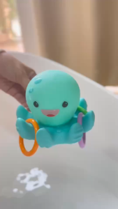 Infantino : Light Up Ring Catcher - ของเล่นเสริมพัฒนาการปลาหมึกและห่วง
