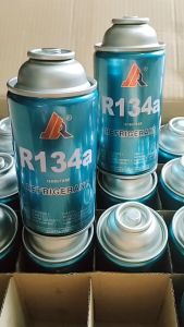Ga lon R134a bổ sung cho tủ lạnh và máy lạnh trọng lượng 240g - Quý Trần Auto