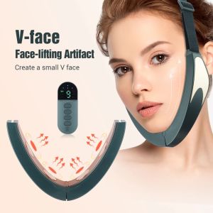 Ems V Line Face Lifting Slimmer Machine Face Lift Skin Tightening V Shape Double Chin Removal Cheek Lift Up Beauty Care