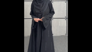 Abaya Marwah Dress Series Tanpa Hijab – Gamis Crinkle Airflow Terbaru Wanita Muslimah