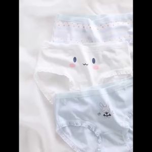 YOYO กางเกงชั้นในผ้ายืดหยุ่น(แพ็ค 5 ตัว) กางเกงในผู้หญิงระบายอากาศ กางเกงในผ้าเกาหลี คุณภาพดี รุ่น0042