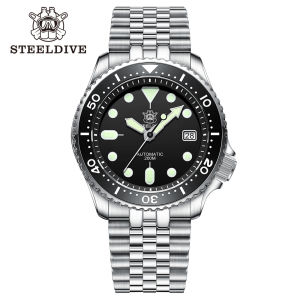 Steeldive SD1996 Mens watch Dive Watch Automatic Mechanical Mens watch NH35 Bracelet 41mm  Diver watch men watches