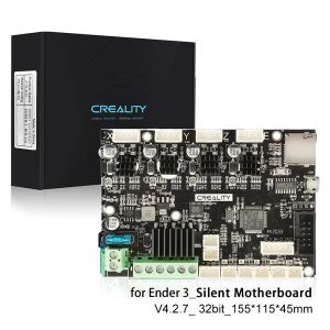 Creality | Creality Ender 3 Upgraded Silent Motherboard Kit 32 Bit High Performance V4.2.7 with TMC2225 Driver Marlin 2.0.1 3d Printer Part