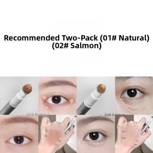 JIUQI | Long-lasting Lightweight Brightening Concealer Stick for Dark Circles and Blemishes Waterproof Moisturizing
