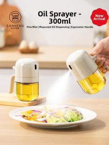 SANNENG | Non-Dripping Thickened Glass Oil Sprayer Sealed Food Grade 1