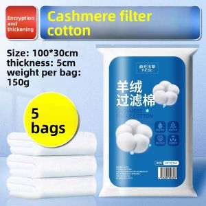 MONLEYTA | Thickened High Density Hand Tear Woolen Filter Cotton For Aquarium Biochemical Filtration Material Water Purification Cotton