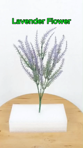 [Ready Stock] Artificial Lavender Flower 36cm / Velvet Lavender / Bunga Hiasan / Hand Bouquet / Bunga Tangan / Home Decoration & Wedding / 仿真薰衣草
