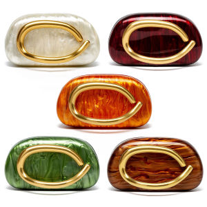 MOJOYCE MOJOYCE Women Trendy Clutch Bag Acrylic Crossbody Bag All-Match Shoulder Bag for Parties and Evening Events in Stylish Design