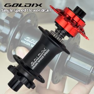 GOLDIX Single Speed Wheel Hub: Aluminum Alloy CNC Machining & BMX Bicycle Wheel Hub