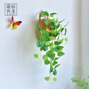 Mr. Grocerys Artificial Flower Wall Decorations Country Style Home Decorations Living Room Wall Art Fake Flowers