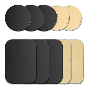 Magnetic Metal Plate For Car Phone Holder Universal Iron Sheet Disk Sticker Mount Mobile Phone Magnet Stand For iPhone Samsung