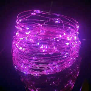 5PCS/Pack 3M 2M LED String Lights Copper Silver Wire Garland Light  Fairy Lights Party Room Decoration for Christmas Wedding