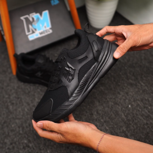 Newmeel Sepatu Sneakers Venom Full Hitam