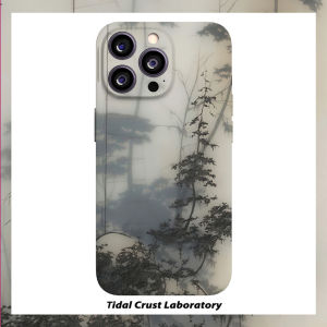 Feng Shui Pine Tree Blur Two-In-One Mobile Phone Case Suitable for Apple Huawei Xiaomi Oppo Vivo Honor And iPhone