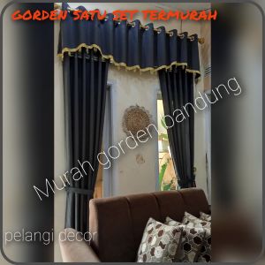 Gorden Hordeng Satu Set Gorden Satu Set Termurah Gorden Hordeng Pintu Jendela