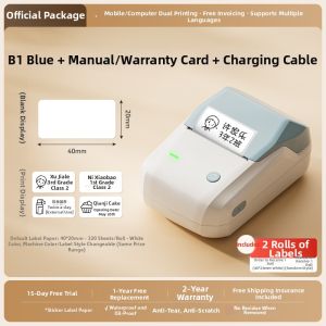 Niimbot | Waterproof Name Tag Bluetooth Thermal Label Printer Portable Home Use for Kids