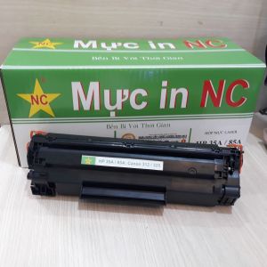 Hộp mực máy in hp 1102 chính hãng NC mực in 85a in đậm đẹp bảo hành 12 tháng in 1.500 trang. Cartridge máy in HP p1102 1102w 1132 1212 m1212nf 1102
