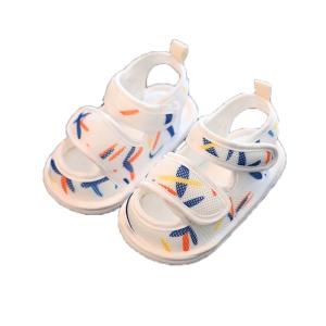 Breathable Mesh Soft Bottom Baby Shoes Summer Slip-On Anti-Slip Toddler Walking Shoes Boys Girls Crawler Shoes Comfortable Slip-On Footwear