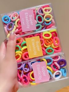 Kích Thước Nhỏ Co Giãn Dây Buộc Tóc Cho Trẻ Em Em Bé Bé Gái Cao Cấp Co Giãn Độ Bền Đẹp Không Làm Hư Tổn Dây Buộc Tóc Phụ Kiện Vệ Sinh Cá Nhân