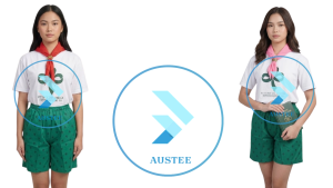 LAM School Uniform Laging Handa for Kinder up to Senior High Students Girl