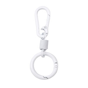 1pc Colorful Spring Keychain Cute Key Ring Holder Carabiner Buckle For DIY Jewelry Accessories Bag Pendant Gift
