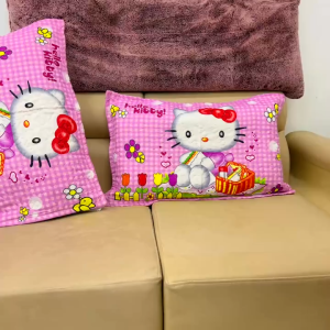 KITTY - GARDEN Premium Character Printed Pillowcase (Queen-18"x28"inches) - "Pillowcase Only"