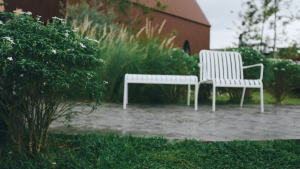 Modern Outdoor เก้าอี้ ใน สวน Wink Armchair - Charcoal