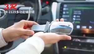 Car Rear View Mirror Blind Spot Baby Monitor Makeup Mirror Adjustable Back Seat Convex Cermin Kereta Cermin Cembung Kereta Bayi DIY Baby Care Adjustable Baby Car Baby View Mirror 2 in 1 Safety Monitor Sun Visor Clip