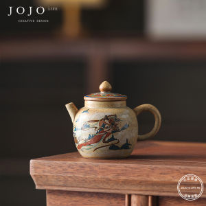 Handmade Dunhuang Sancai Tea Bowl Non-Scalding Cultural Creative Flying Sky Cultural Product Purple Spring Gorge