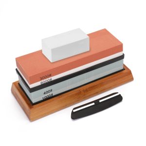 Aluminum Oxide Double-sided Precision Sharpening Stone Accessories Set