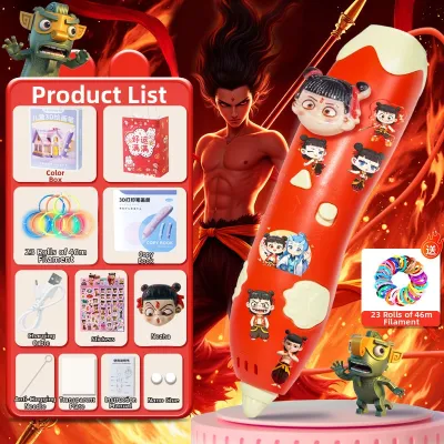 XIONGBUFAN | Low Temperature 3D Pen Safe for Kids Drawing Set