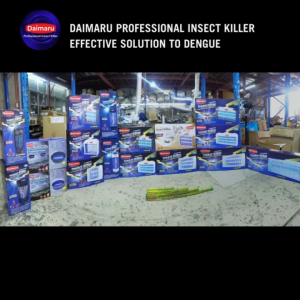 Daimaru Insect Killer MS6WROUND | 30SQM Effective Area | Electric Mosquito Killer | Insecutor Bug Zapper | Large Compact Heavy Duty | Fast Shipping