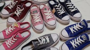 Sepatu Flat Slip On wanita Terbaru Kekinian Selop bustong Karet Lentur Empuk Import Miurah Keren