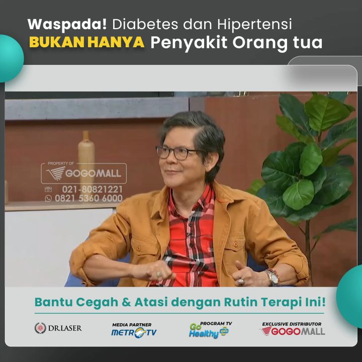 DR. LASER PERFECT 10 PLUS GOGOMALL - ALAT TERAPI KESEHATAN - DOKTER LASER ORIGINAL