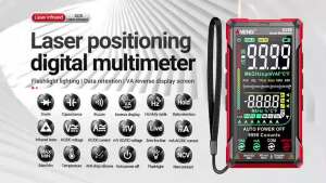 ANENG | Máy Đo Vạn Năng Kỹ Thuật Số ANENG 622B Định Vị Laser Thông Minh Đo Điện Áp AC/DC Dòng Điện Điện Trở Điện Dung Hiển Thị 9999 Số Đo