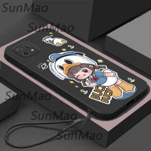 เคส OPPO A16K ปกการ์ตูนสาว CHA30
