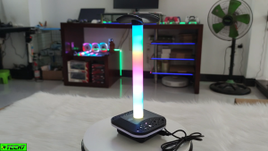 Giá treo tai nghe T20 Led RGB siêu đẹp trang trí cho góc làm việc